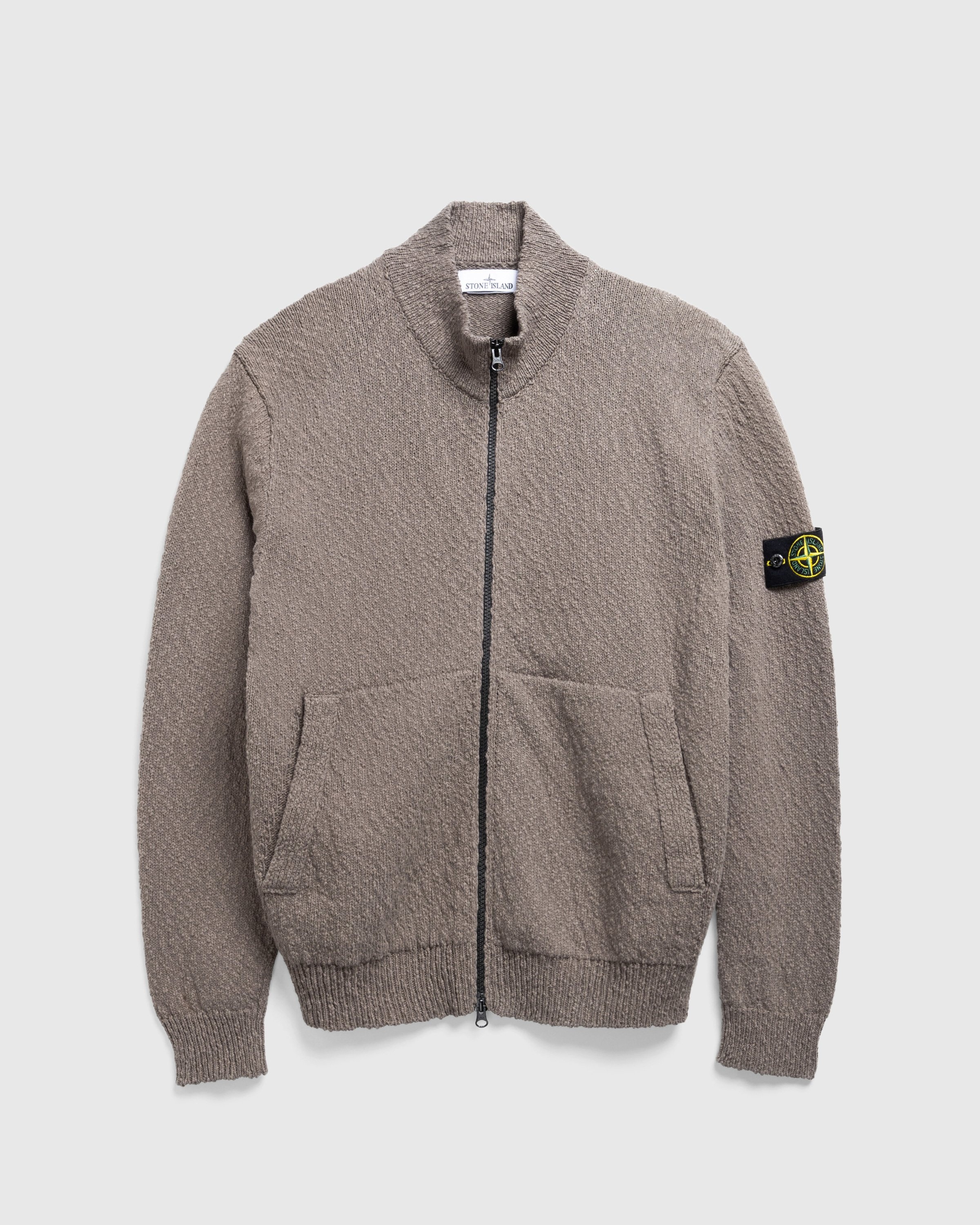 Stone island clearance zip up cardigan